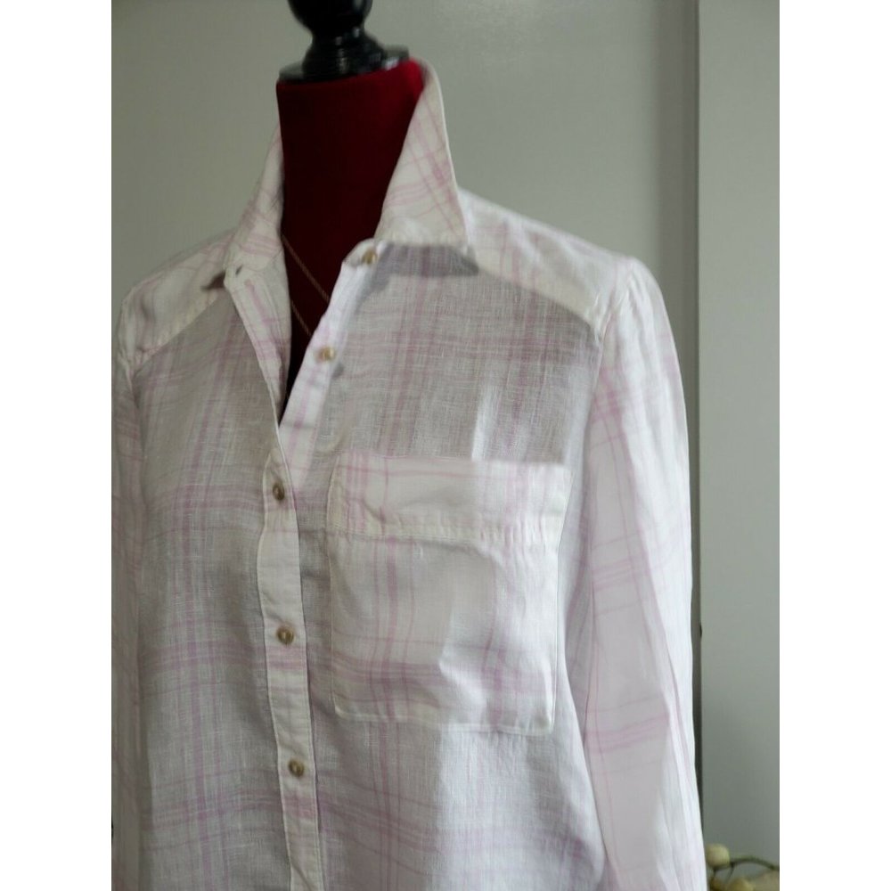Free People No Limits Plaid Button Down Shirt - Picture 2 of 9
